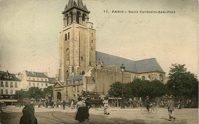 Saint-Germain-des-Prés au début du siècle